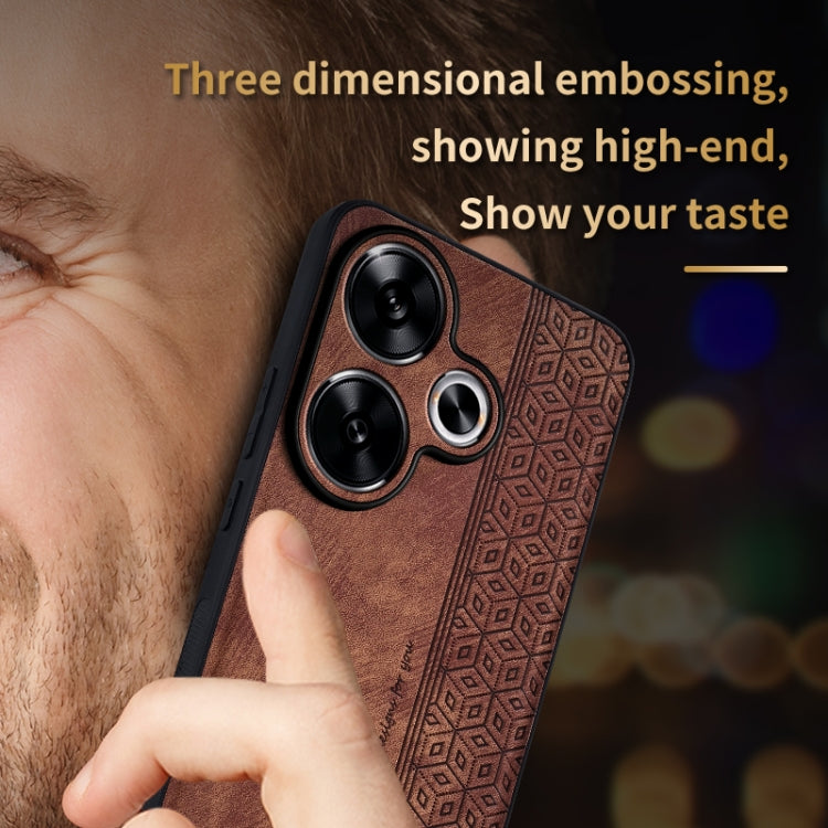 For Xiaomi Redmi Turbo 3 AZNS 3D Embossed Skin Feel Phone Case