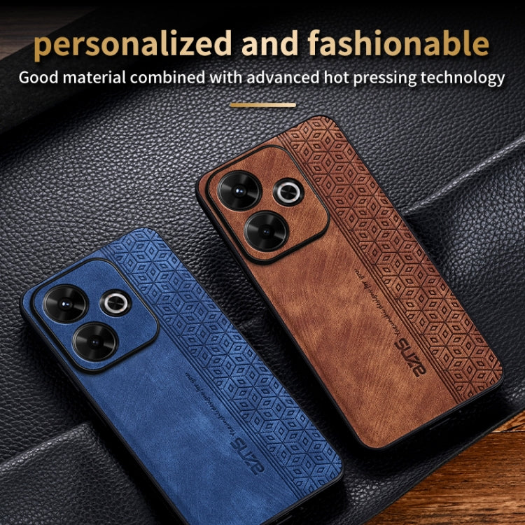 For Xiaomi Redmi 13 4G Global AZNS 3D Embossed Skin Feel Phone Case