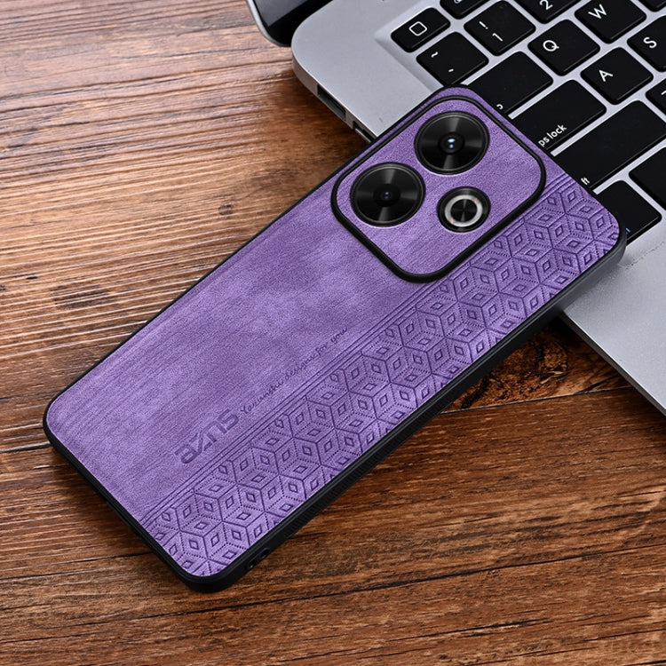 For Xiaomi Redmi 13 4G Global AZNS 3D Embossed Skin Feel Phone Case
