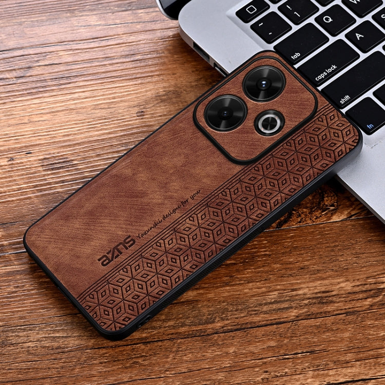 For Xiaomi Redmi 13 4G Global AZNS 3D Embossed Skin Feel Phone Case
