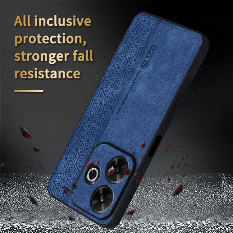 For Xiaomi Redmi Note 13R AZNS 3D Embossed Skin Feel Phone Case