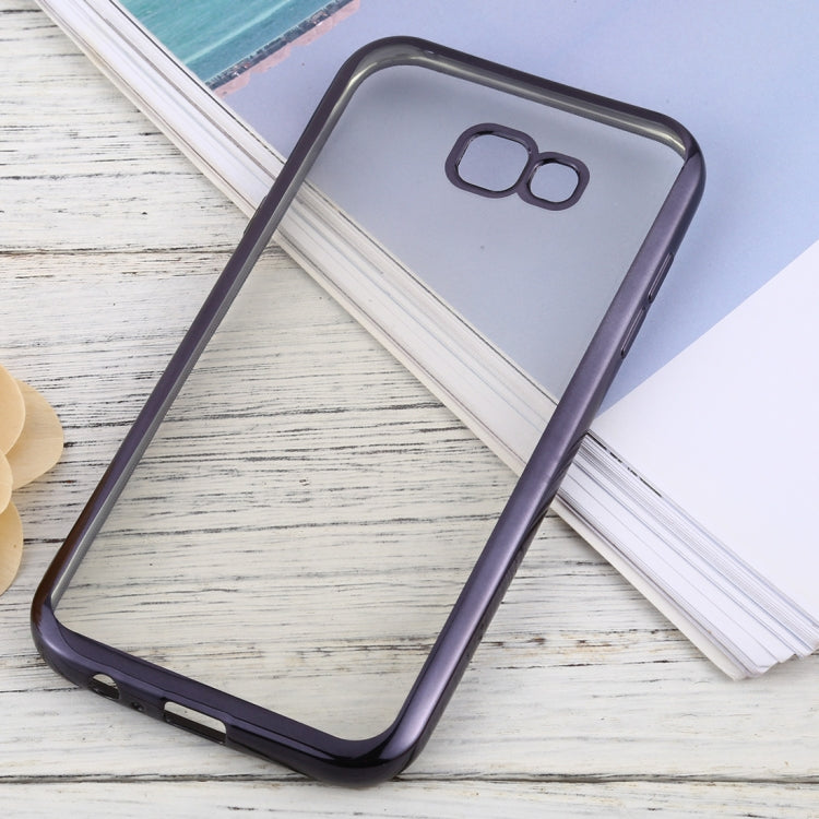 For Samsung Galaxy A7 (2017) Ultra-thin Plating TPU Protective Soft Case