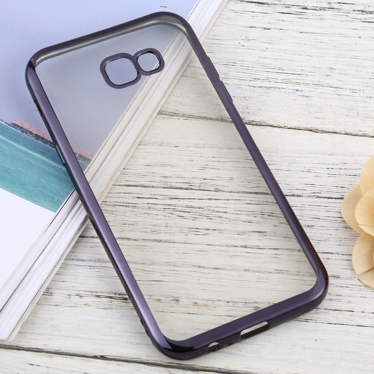 For Samsung Galaxy A7 (2017) Ultra-thin Plating TPU Protective Soft Case