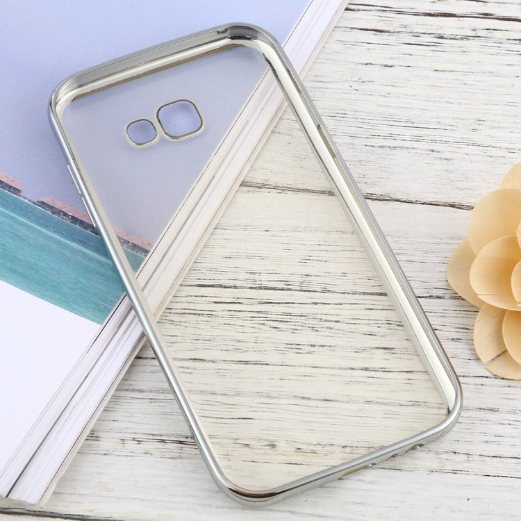 For Samsung Galaxy A7 (2017) Ultra-thin Plating TPU Protective Soft Case