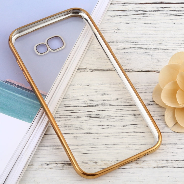 For Samsung Galaxy A7 (2017) Ultra-thin Plating TPU Protective Soft Case