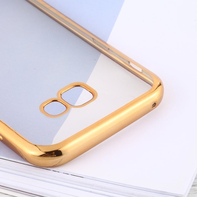 For Samsung Galaxy A7 (2017) Ultra-thin Plating TPU Protective Soft Case