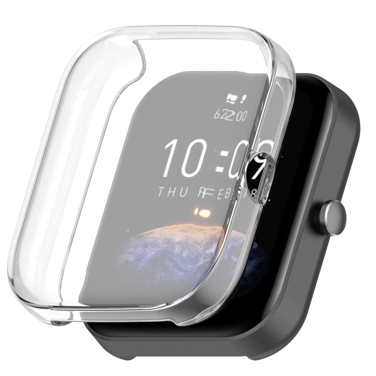 For Amazfit Bip 3 / Bip 3 Pro Universal Full Coverage TPU Electroplating Watch Protective Case
