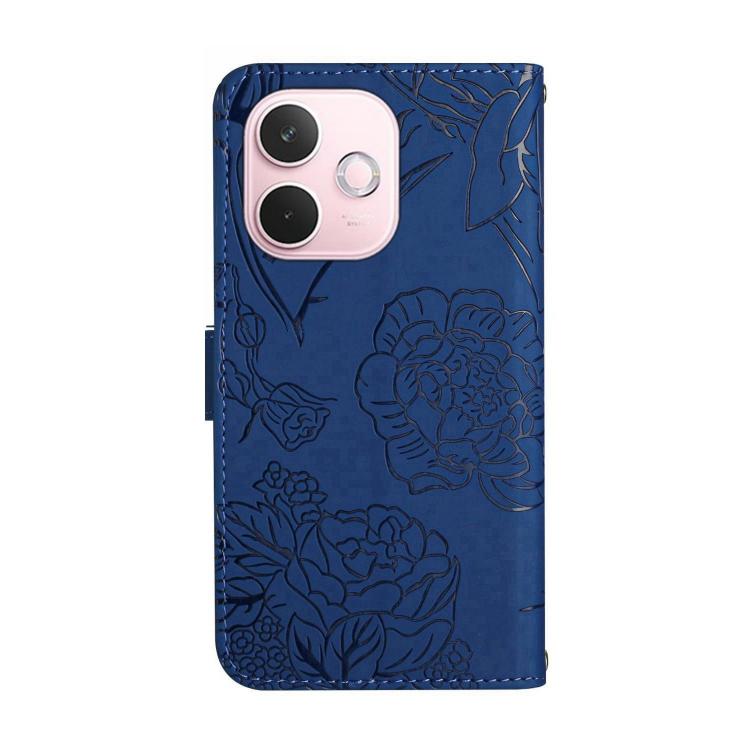 For OPPO A5 Pro 5G Global HT03 Skin Feel Butterfly Embossed Flip Leather Phone Case