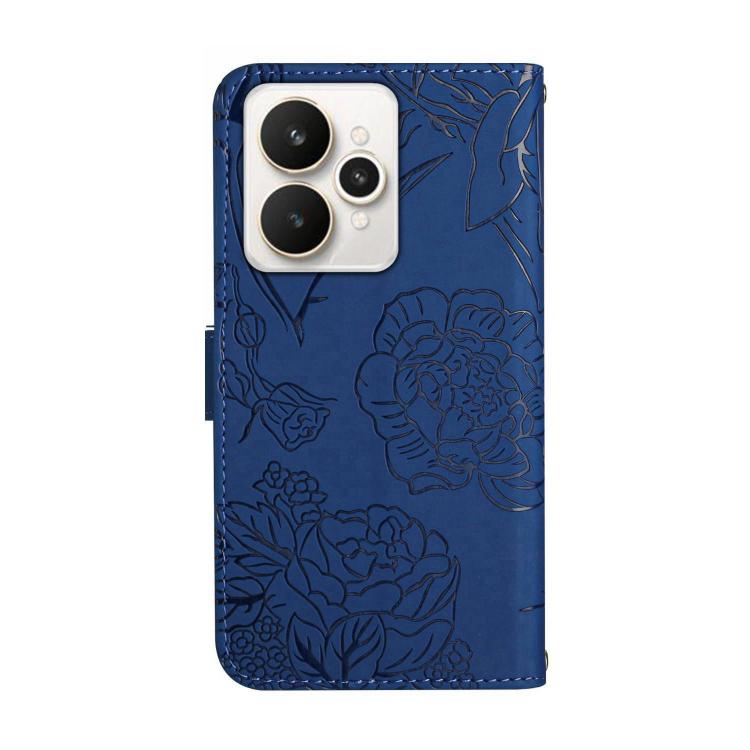 For Realme 15 5G Global / 15 Pro 5G Global HT03 Skin Feel Butterfly Embossed Flip Leather Phone Case