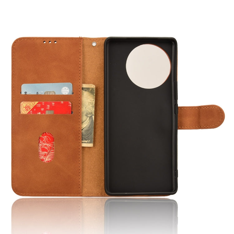 For vivo V30E 5G Skin Feel Magnetic Flip Leather Phone Case