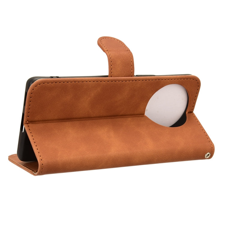 For vivo V30E 5G Skin Feel Magnetic Flip Leather Phone Case