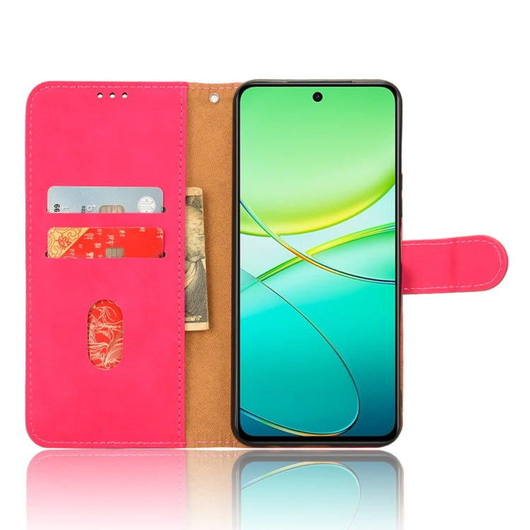 For vivo Y38 5G Skin Feel Magnetic Flip Leather Phone Case