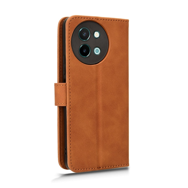 For vivo Y38 5G Skin Feel Magnetic Flip Leather Phone Case