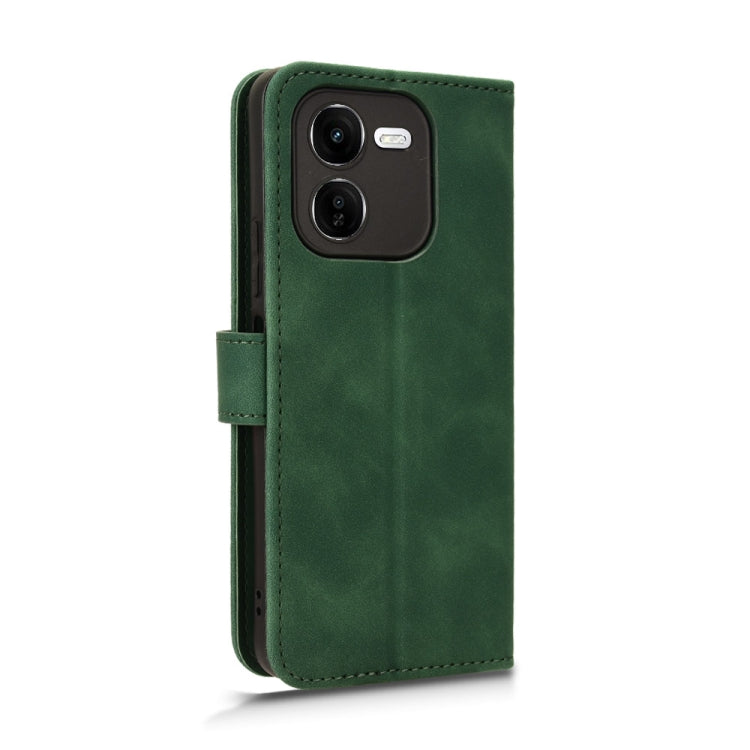 For vivo iQOO Z9X Skin Feel Magnetic Flip Leather Phone Case