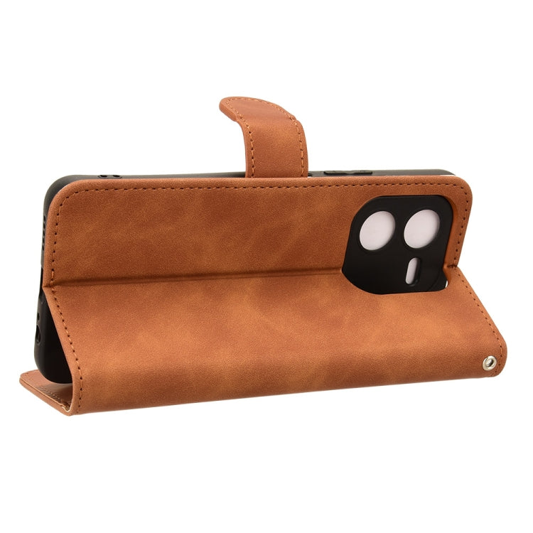 For vivo iQOO Z9X Skin Feel Magnetic Flip Leather Phone Case