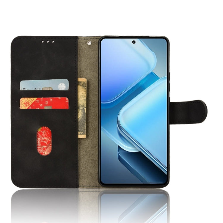 For vivo iQOO Z9 Skin Feel Magnetic Flip Leather Phone Case
