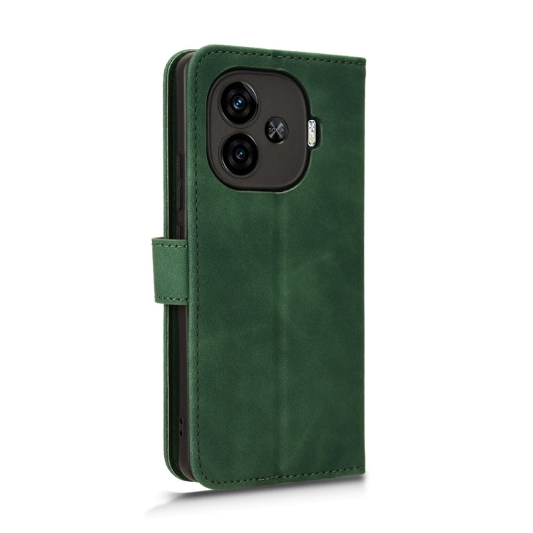 For vivo iQOO Z9 Skin Feel Magnetic Flip Leather Phone Case
