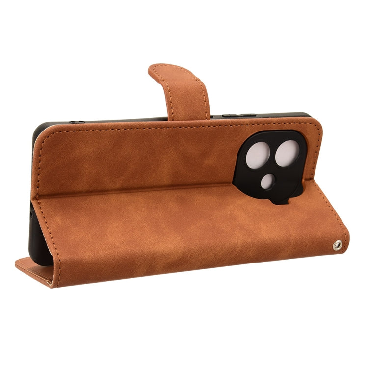 For vivo iQOO Z9 Skin Feel Magnetic Flip Leather Phone Case