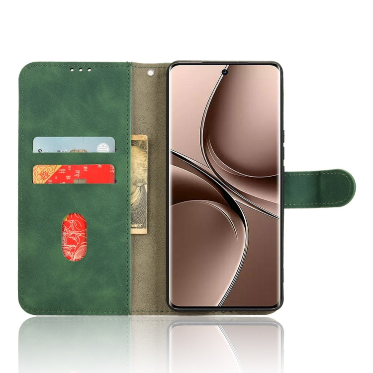 For vivo V40e 5G India / iQOO Z9s 5G Skin Feel Magnetic Flip Leather Phone Case