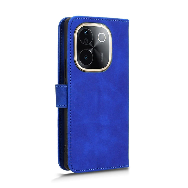 For vivo T3 Pro 5G India Skin Feel Magnetic Flip Leather Phone Case