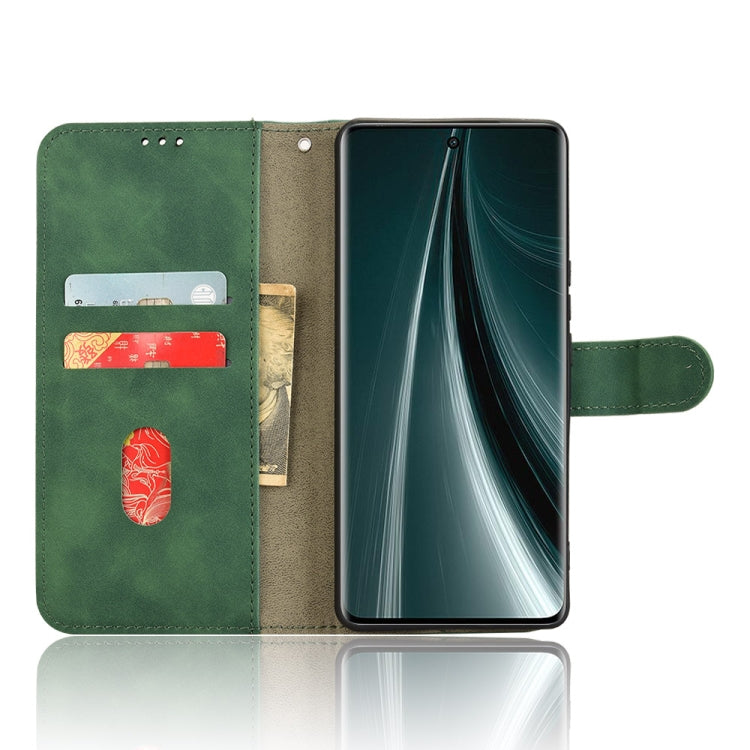For vivo T3 Pro 5G India Skin Feel Magnetic Flip Leather Phone Case