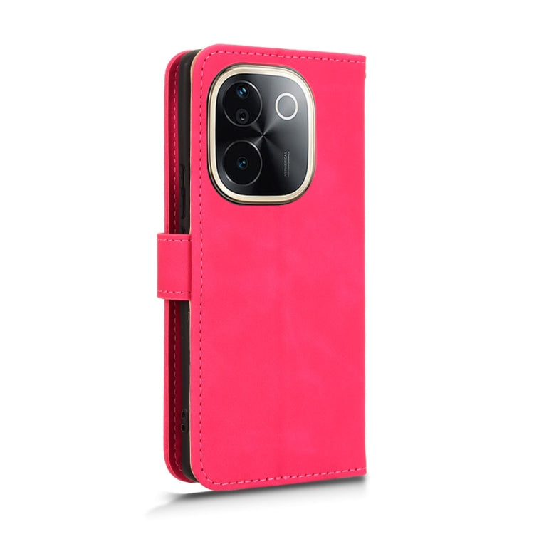 For vivo T3 Pro 5G India Skin Feel Magnetic Flip Leather Phone Case