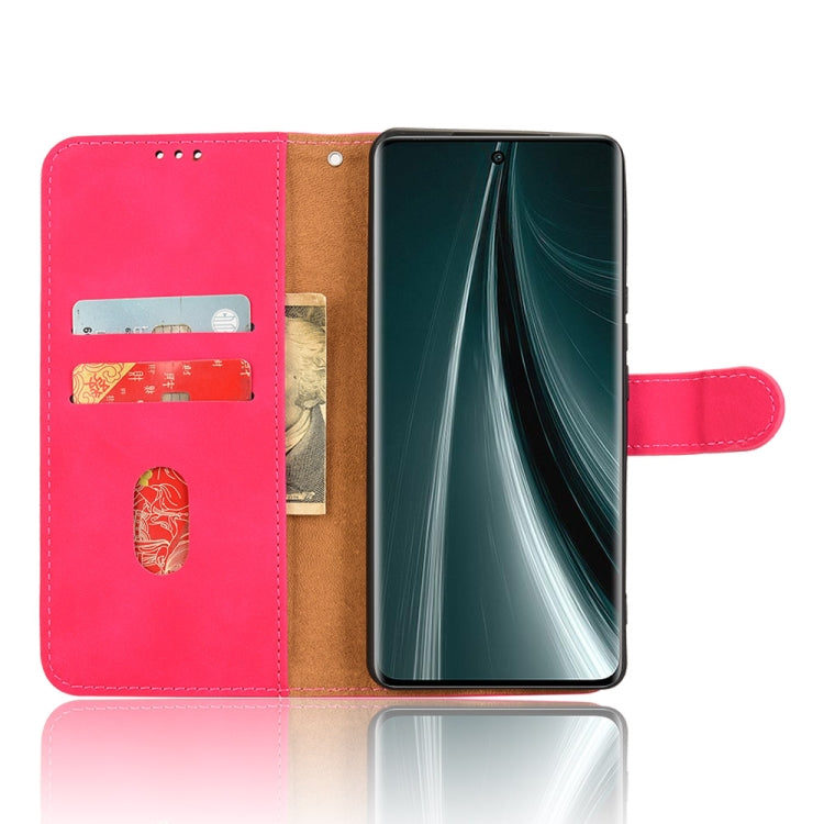 For vivo T3 Pro 5G India Skin Feel Magnetic Flip Leather Phone Case