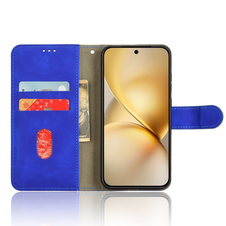 For vivo X200 5G Skin Feel Magnetic Flip Leather Phone Case