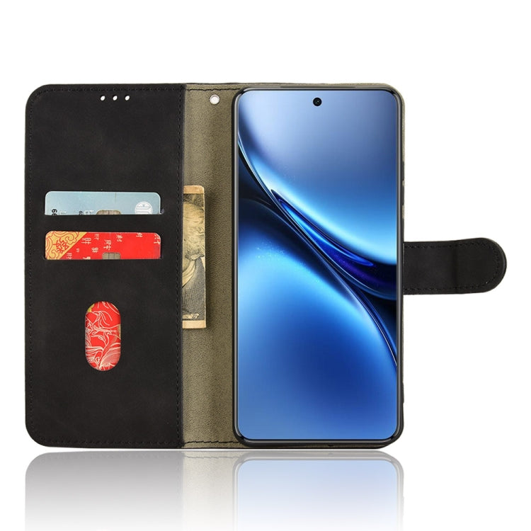 For vivo X200 Pro 5G Skin Feel Magnetic Flip Leather Phone Case