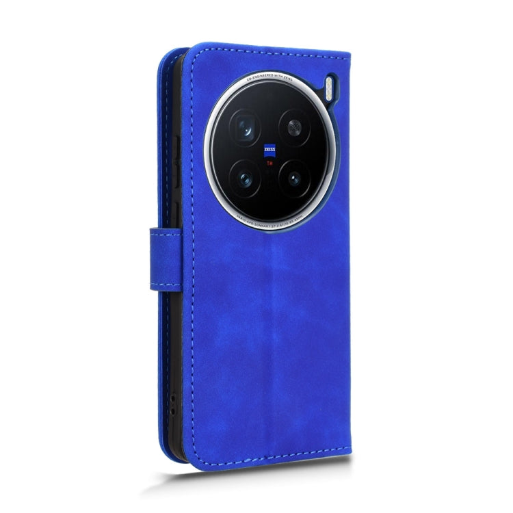 For vivo X200 Pro 5G Skin Feel Magnetic Flip Leather Phone Case