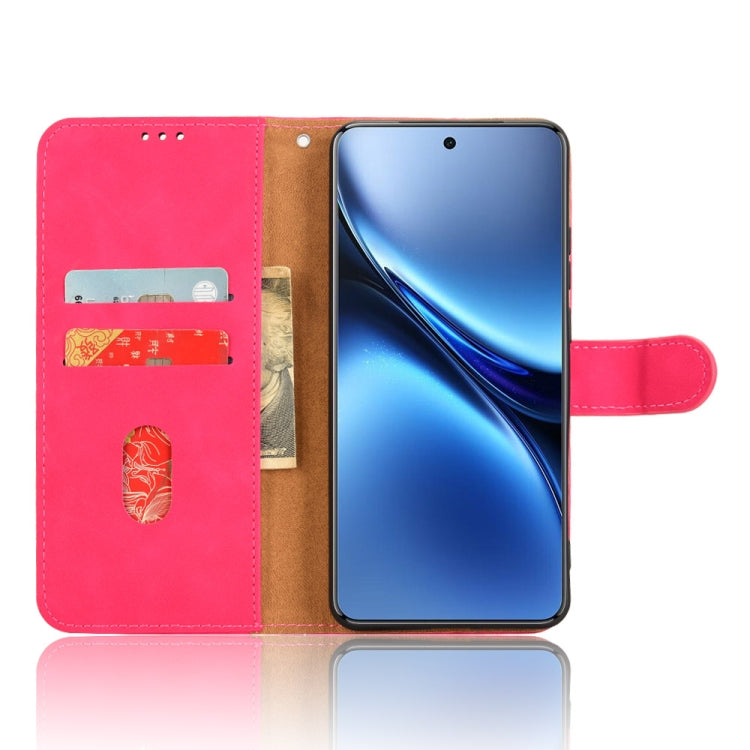 For vivo X200 Pro 5G Skin Feel Magnetic Flip Leather Phone Case
