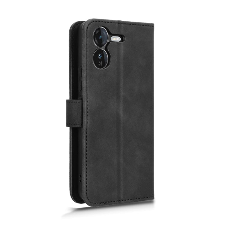 For vivo iQOO Z9 5G Global Skin Feel Magnetic Flip Leather Phone Case