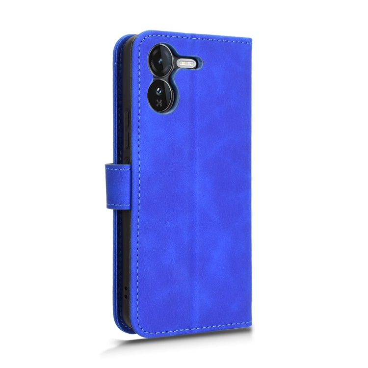 For vivo iQOO Z9 5G Global Skin Feel Magnetic Flip Leather Phone Case