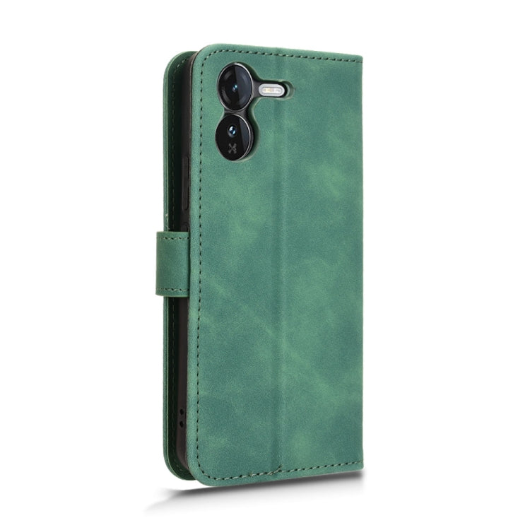 For vivo iQOO Z9 5G Global Skin Feel Magnetic Flip Leather Phone Case