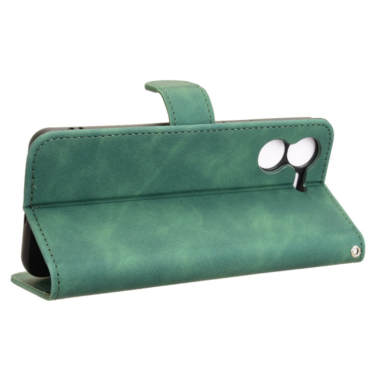 For vivo iQOO Z9 5G Global Skin Feel Magnetic Flip Leather Phone Case