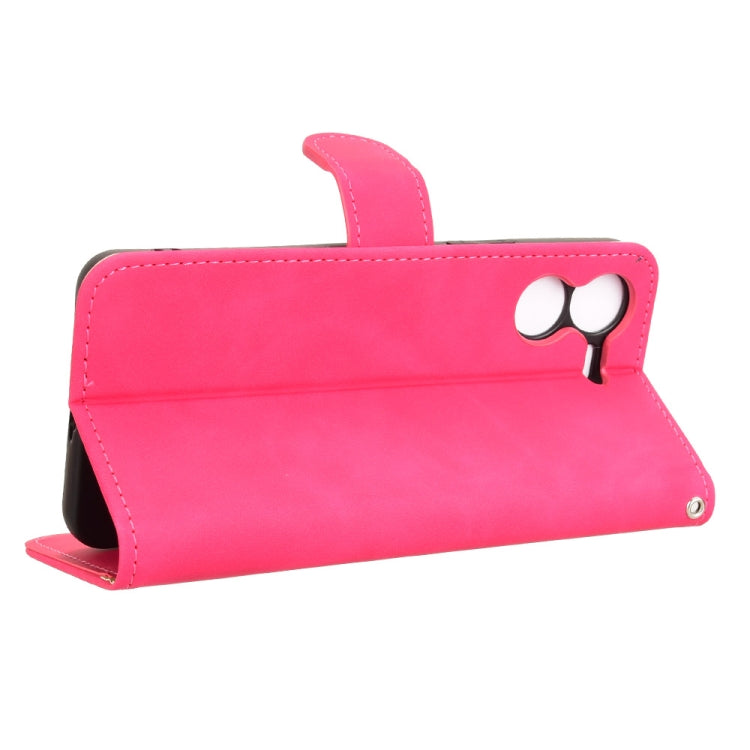 For vivo iQOO Z9 5G Global Skin Feel Magnetic Flip Leather Phone Case