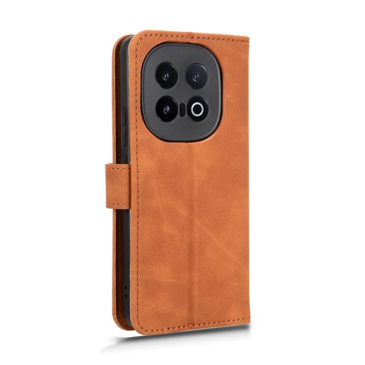 For vivo iQOO 13 Skin Feel Magnetic Flip Leather Phone Case