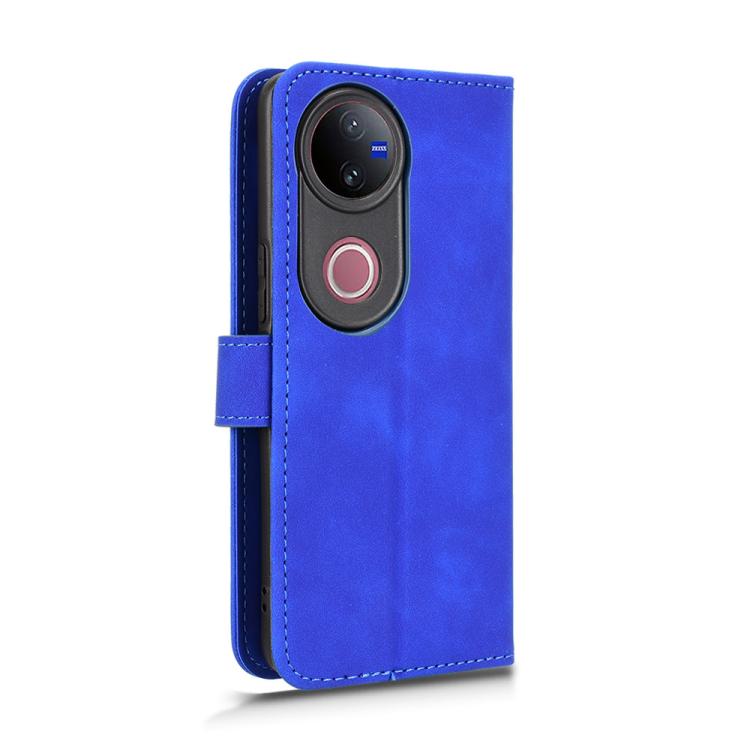 For vivo V50 Skin Feel Magnetic Flip Leather Phone Case