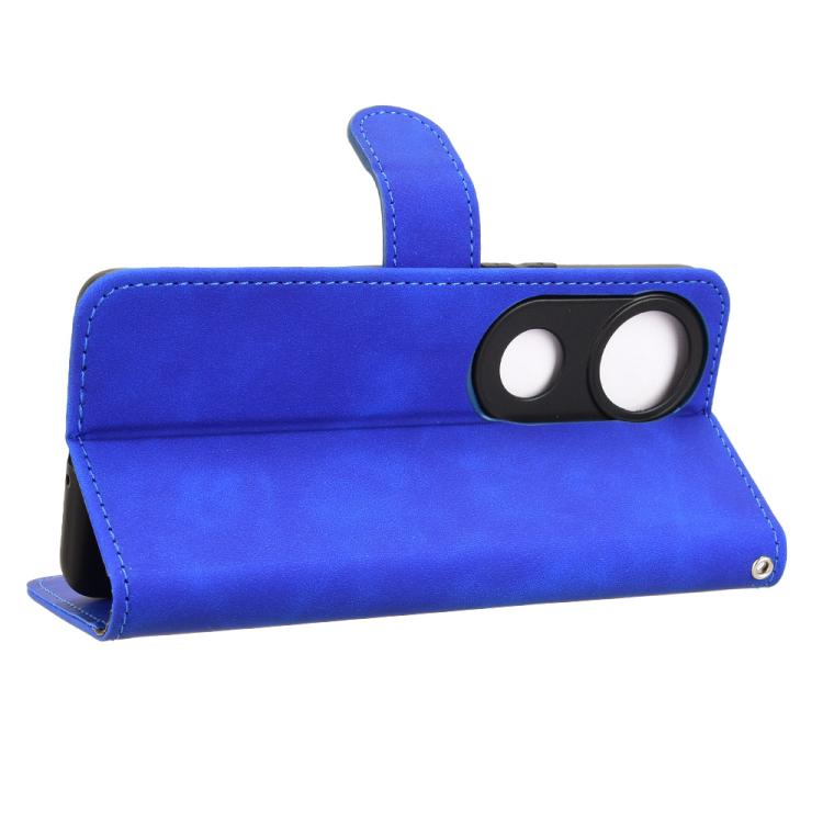 For vivo V50 Skin Feel Magnetic Flip Leather Phone Case