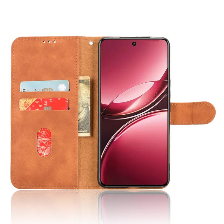 For vivo V50 Skin Feel Magnetic Flip Leather Phone Case