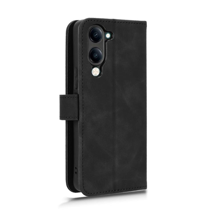 For vivo Y04 4G Skin Feel Magnetic Flip Leather Phone Case