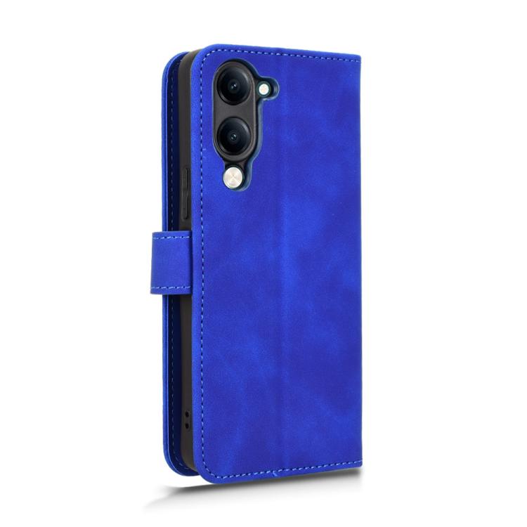 For vivo Y04 4G Skin Feel Magnetic Flip Leather Phone Case
