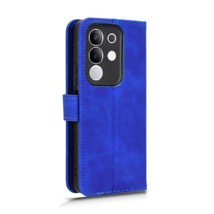 For vivo Y29 4G Global Skin Feel Magnetic Flip Leather Phone Case
