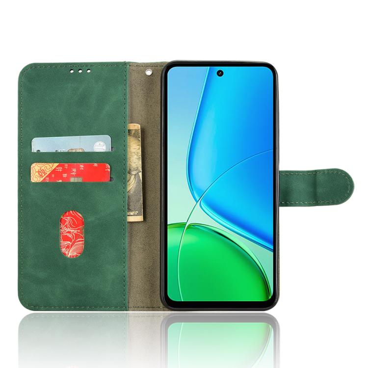 For vivo Y29 4G Global Skin Feel Magnetic Flip Leather Phone Case