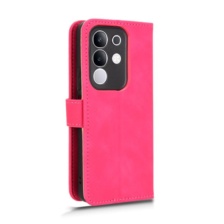 For vivo Y29 4G Global Skin Feel Magnetic Flip Leather Phone Case