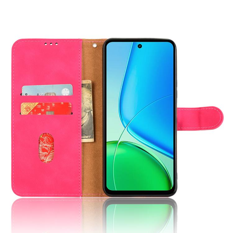 For vivo Y29 4G Global Skin Feel Magnetic Flip Leather Phone Case
