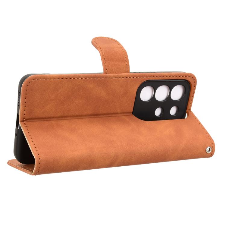 For vivo Y29 4G Global Skin Feel Magnetic Flip Leather Phone Case