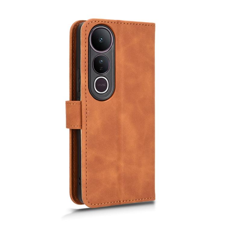For vivo V50 Lite 4G / 5G Global Skin Feel Magnetic Flip Leather Phone Case