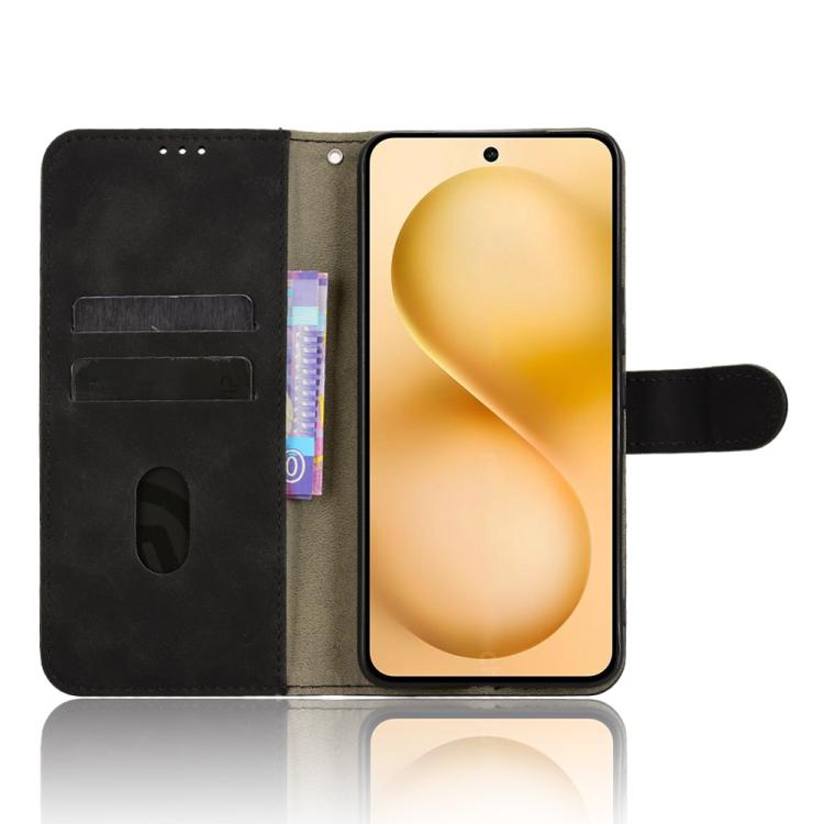 For vivo V60 5G Skin Feel Magnetic Flip Leather Phone Case