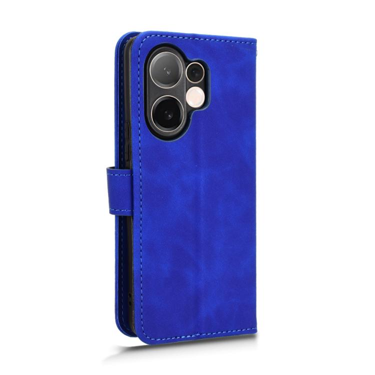 For vivo V60 5G Skin Feel Magnetic Flip Leather Phone Case